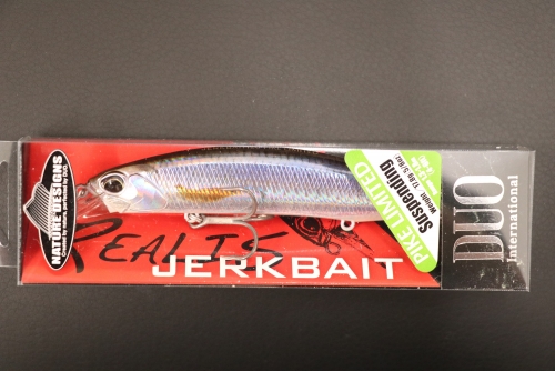 DUO Realis Jerkbait 120SP Pike Limited Roach ND Jagged Tooth Tackle