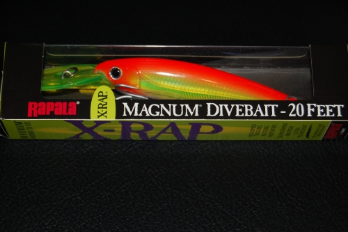 Rapala X-Rap Magnum 20 Hot Head Trolling Lure Jagged Tooth Tackle