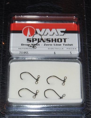 VMC SpinShot Drop Shot Hooks