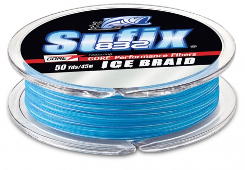 Sufix 832 Advanced Ice Braid Ice Camo 50 yd from Jagged Tooth Tackle