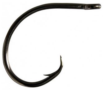 Mustad 39948NP-BN Wide Gap Size 12/0 Circle Hook Jagged Tooth Tackle