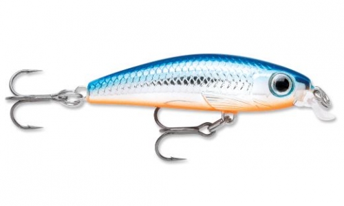Rapala Ultra Light Minnow 06 Silver Blue Jagged Tooth Tackle
