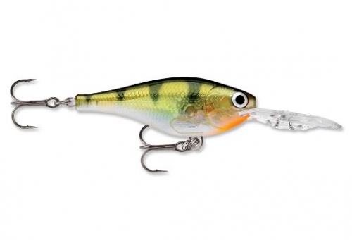 Rapala Glass Shad Rap 04 Glass Yellow Perch Jagged Tooth Tackle
