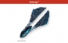 Z-Man BatwingZ 3.5" - Black Blue Flake