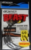 Owner WEIGHTED BEAST™ with TWISTLOCK™  - Size 6/0 Hook - 1/4 oz Weight