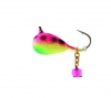 Clam Dingle Drop 1/16 oz - Chart Pink Glow Spot