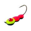 Clam Half Ant Drop 1/32 oz - Chartreuse Red Red