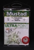 Mustad 33862NP-GG Ultra Point Green Glow Slow Death Hooks - Size 2