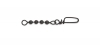 Sampo Bead Chain with Coastlock Snap - 75lb test