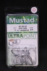 Mustad 36330NP-DS Inline 4X Treble Hooks - Size 2/0