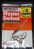 Owner Stainless Snagless Snap w/ BB Swivel - #4
