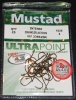 Mustad 33862NP-BR Ultra Point Bronze Slow Death Hooks - Size 4