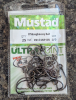 Mustad R9174NP-BN Ringed Live Bait Hooks - Size 1/0