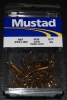 Mustad 3551-BR Bronze Treble Hooks - Size 3/0