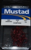 Mustad 35647-RB Red Treble Hooks - Size 2