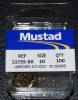Mustad 32755-BR Bronze 90 degree Aberdeen Jig Hooks - Size 10