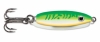 VMC Rattle Spoon 1/4 oz - Glow Green Fire UV
