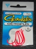 Gamakatsu Octopus Hooks Fluorescent Red - Size 2/0