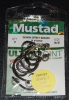 Mustad R39942NP-BN Ringed Demon 3X Perfect Offset Circle Hooks - Size 5/0