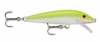 Rapala Original Floating 07 - Silver Fluorescent Chartreuse