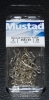 Mustad 3551-DT Duratin Treble Hooks - Size 4