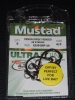 Mustad R39943NP-BN Ringed Demon 4X Perfect Offset Circle Hooks - Size 4/0