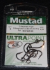 Mustad R9174NP-BN Ringed Live Bait Hooks - Size 1/0