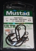 Mustad R10814NP-BN Ringed Hoodlum 5X Strong Live Bait Hooks - Size 6/0