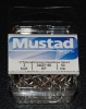 Mustad 34007-SS Stainless Steel O'Shaughnessy Hooks - Size 1