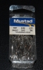 Mustad 34007-SS Stainless Steel O'Shaughnessy Hooks - Size 3/0