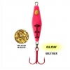 Clam Rattlin Blade Spoon 1/16 oz - Glow Red Gold Tiger