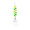 Clam Outdoors Leech Flutter Spoon 1/16 oz - Glow C...