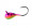 Clam Drop Jig XL 1/64 oz - Chart Pink Glow Spot