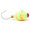 Clam Swirl Drop 1/16 oz - Chart Orange Swirl