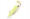 Z-Man ChatterBait Freedom 3/8 oz - Chartreuse Whit...
