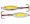 Northland Tackle Glo-Shot Fire-Belly Spoon - Super...