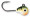VMC Tungsten Tubby Jig 1/32 oz - Glow Yellow Perch
