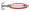 VMC Rattle Spoon 1/4 oz - Glow Red Shiner