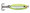 VMC Rattle Spoon 1/8 oz - Glow Chartreuse Shiner
