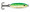 VMC Rattle Spoon 1/8 oz - Glow Green Fire UV