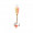 Clam Dropper Spoon 1/32 oz - Gold Glow Red