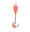 Clam Dropper Spoon 1/32 oz - Glow Red