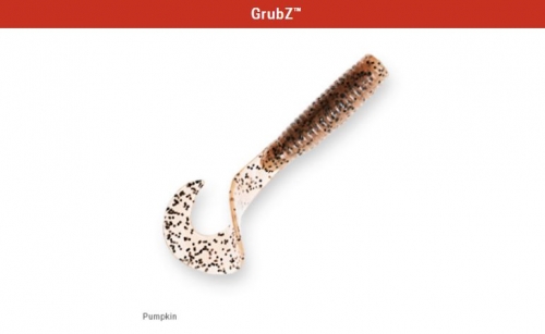Z-Man GrubZ 3.5 Pumpkin Jagged Tooth Tackle