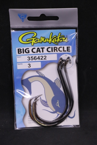 Gamakatsu Big Cat Circle Hook Size 12/0 Jagged Tooth Tackle