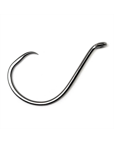 Gamakatsu Circle Inline Point Barbless Octopus Hook Size 4/0 Jagged Tooth  Tackle