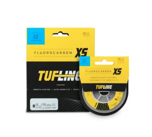 TUF-Line XS Fluorocarbon 4lb Test Jagged Tooth Tackle