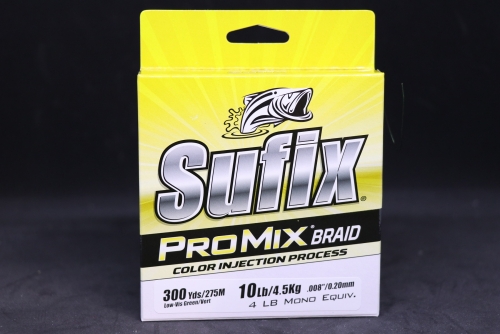 Sufix ProMix Braid Lo-Vis Green 40 lb Test 300 yards