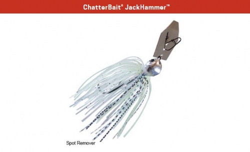 Z-Man ChatterBait JackHammer 3/8 oz Spot Remover Jagged Tooth