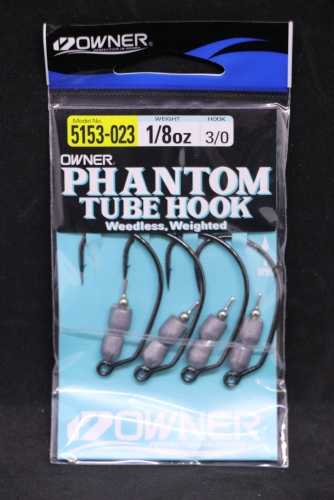 Owner Phantom Tube Hooks from Jagged Tooth Tackle