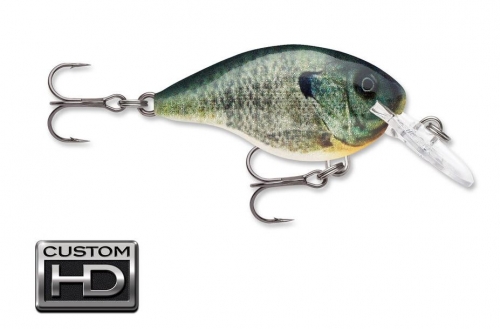 Rapala DT Dives To 04 Custom HD Live Bluegill Jagged Tooth Tackle